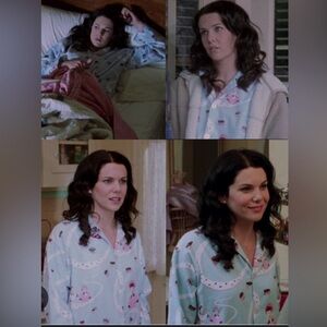 ASO Gilmore Girls Lorelai’s I Love Lucy pajama top alt color